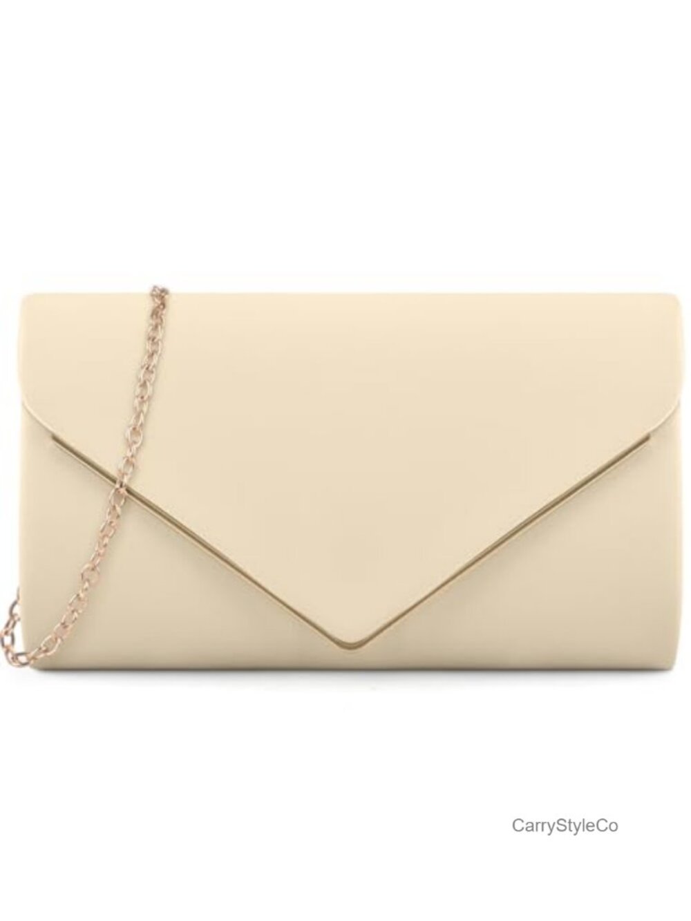 PU Leather Envelope Clutch Evening Bag Magnetic Snap Formal Party Purse